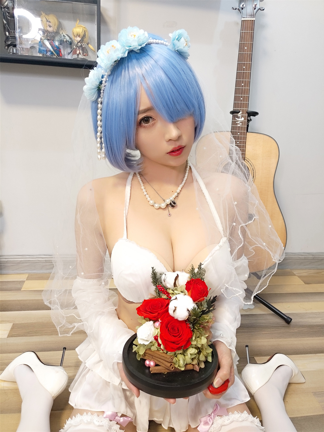 图片[2]-小女巫露娜的NO.05新作品《雷姆婚纱》，梦幻童话中的绝美画卷-可甜可咸