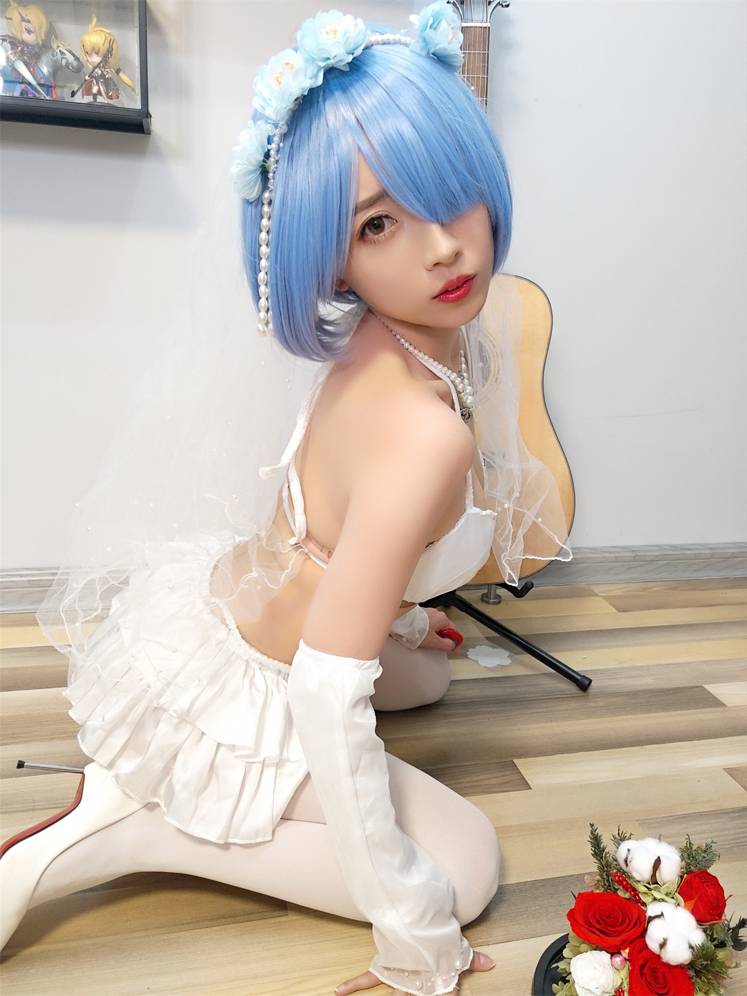 图片[5]-小女巫露娜的NO.05新作品《雷姆婚纱》，梦幻童话中的绝美画卷-可甜可咸
