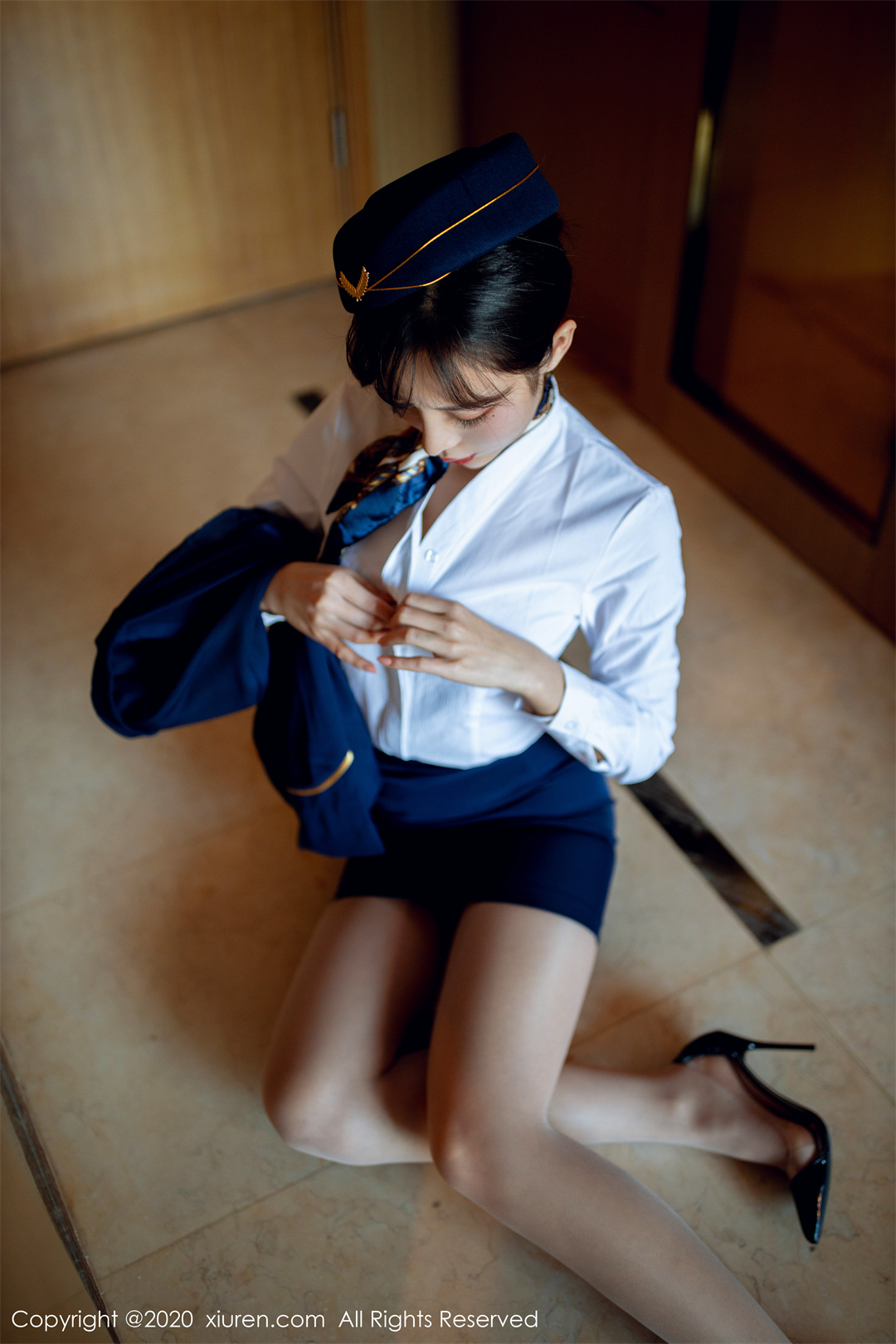 图片[2]-职场优雅，陈小喵的第No.2119作品展现现代女性魅力-可甜可咸