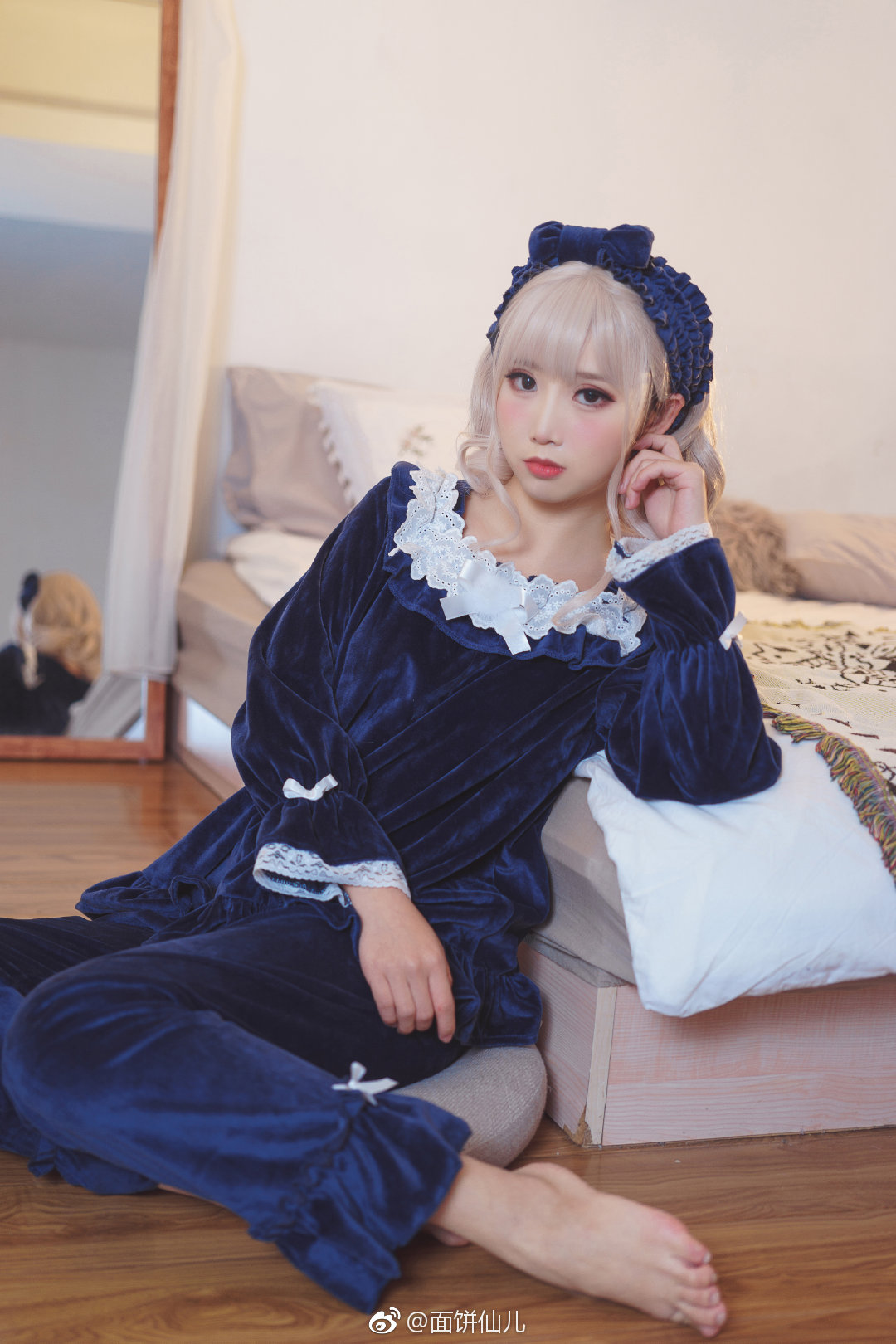 图片[2]-梦幻淑女，面饼仙儿的《少女心事内衣套》散发魔法般的魅力-可甜可咸