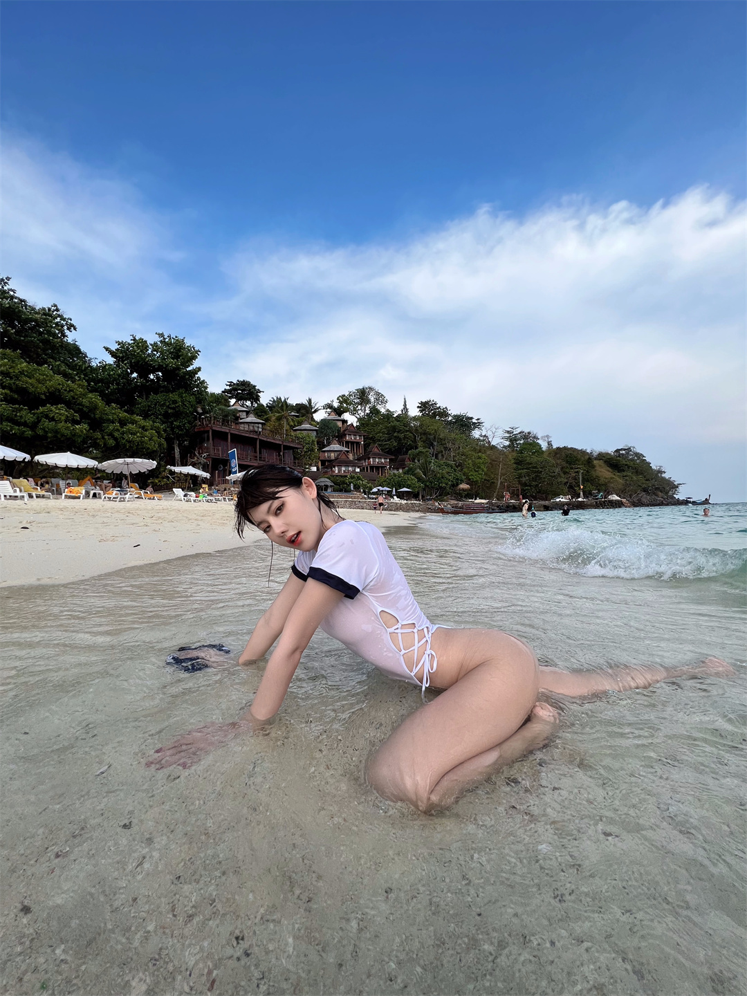 图片[2]-海岛浪漫，青春的律动——《就是阿朱啊》的NO.08作品《海岛透视》-可甜可咸