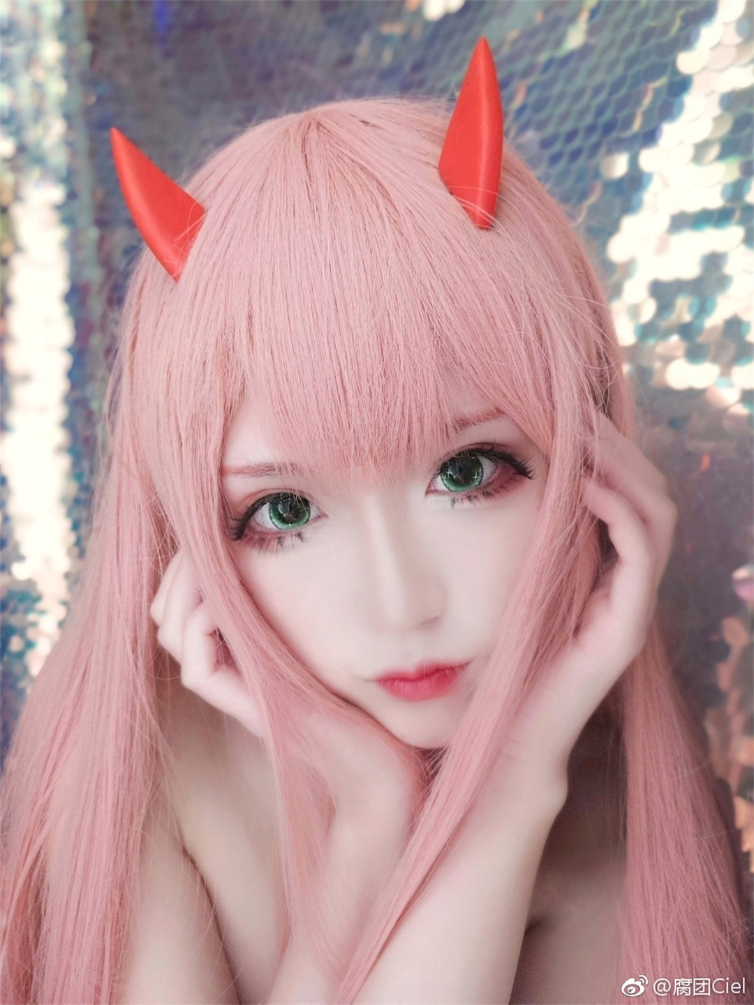 图片[1]-腐团儿的DARLING in the FRANXX作品精致的造型和表情，再现了动画中的经典形象-可甜可咸