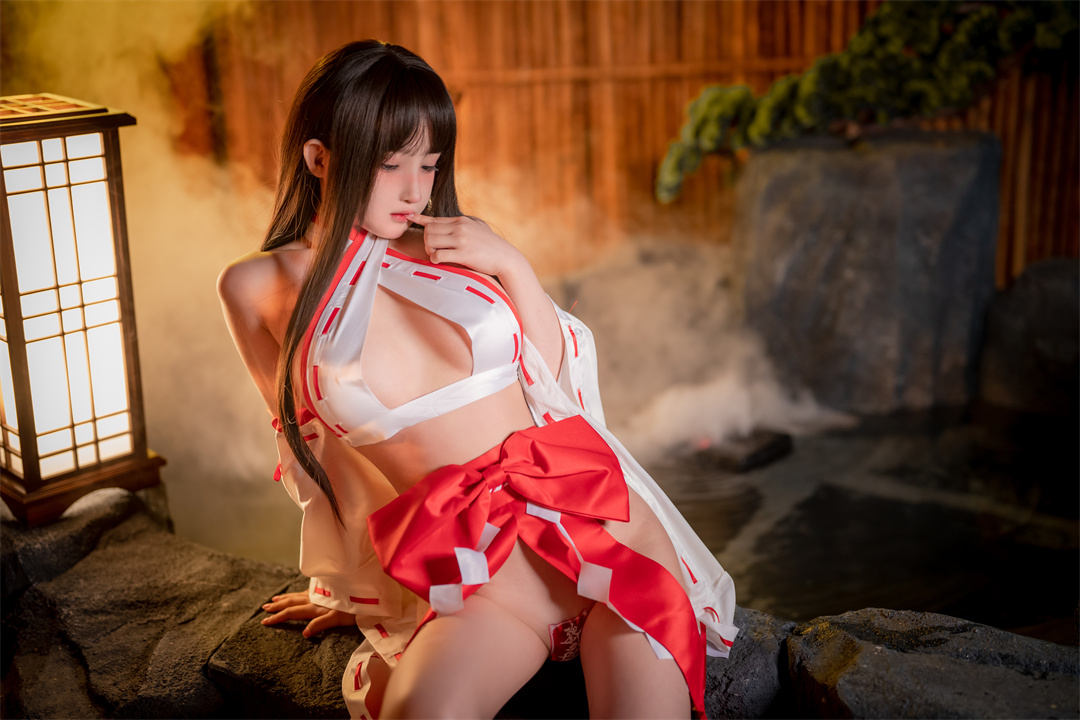 图片[3]-桜井宁宁如画——《圣洁巫女》就像春日里的樱花树，清新脱俗，勾起无尽遐想-可甜可咸